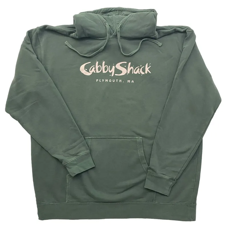 Pigment-Dyed Pullover Hoodie