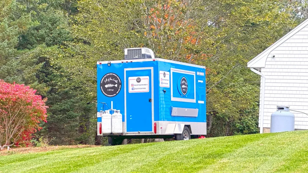 CabbyShack Food Trailer at an event